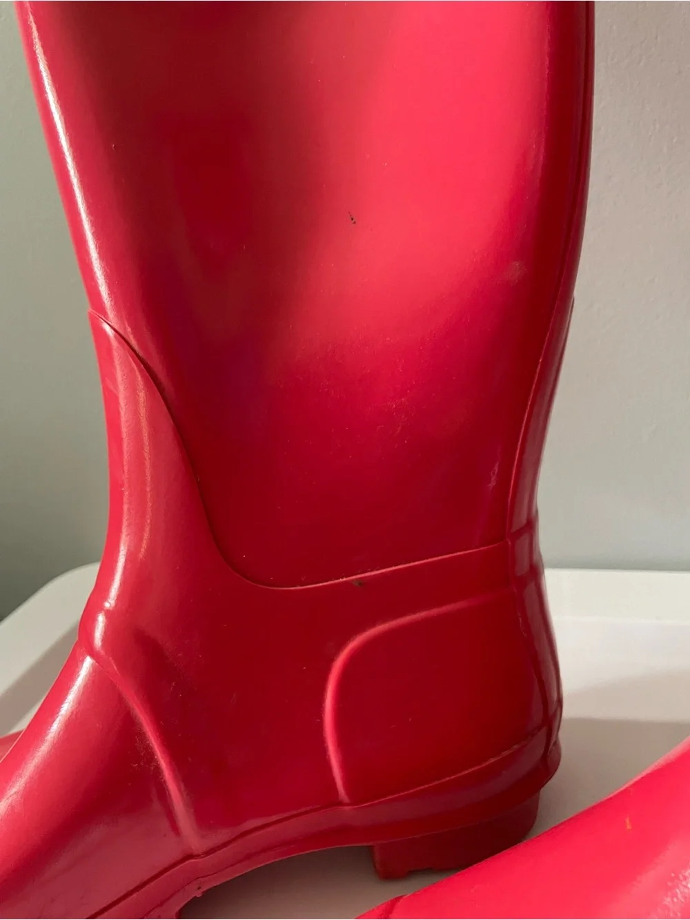 Hunter Original Gloss Women's Tall Rain Boots - Lipgloss Pink